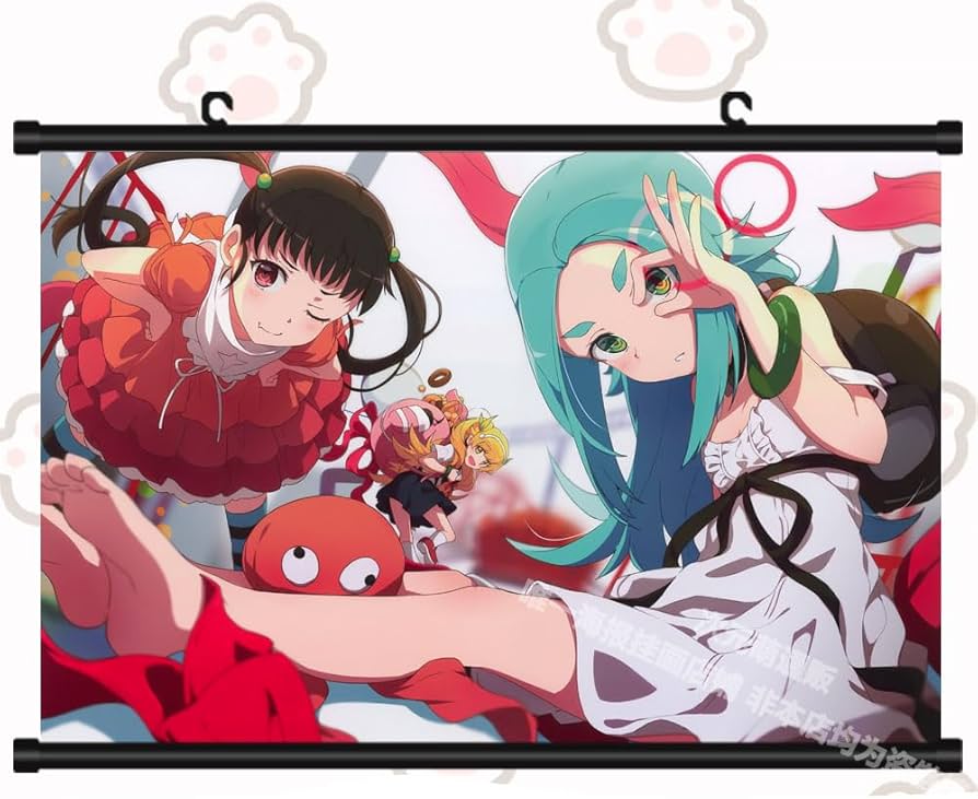 Amazon.co.jp: 化物語 タペストリー 壁畫 化物語 グッズ 周辺 阿良々木