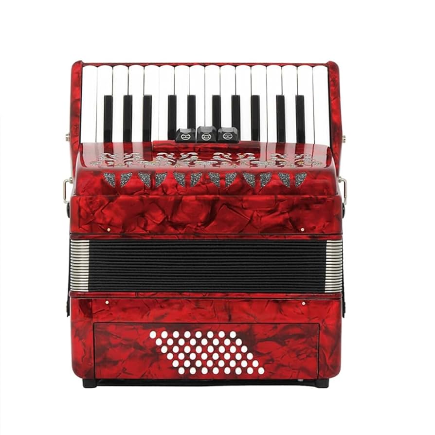 キョーリツ アコーディオン ACD-500/RD ハードケース付き 鍵盤