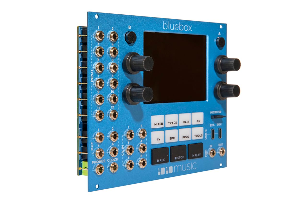 Amazon | 1010MUSIC Bluebox for Eurorack - Compact Digital Mixer