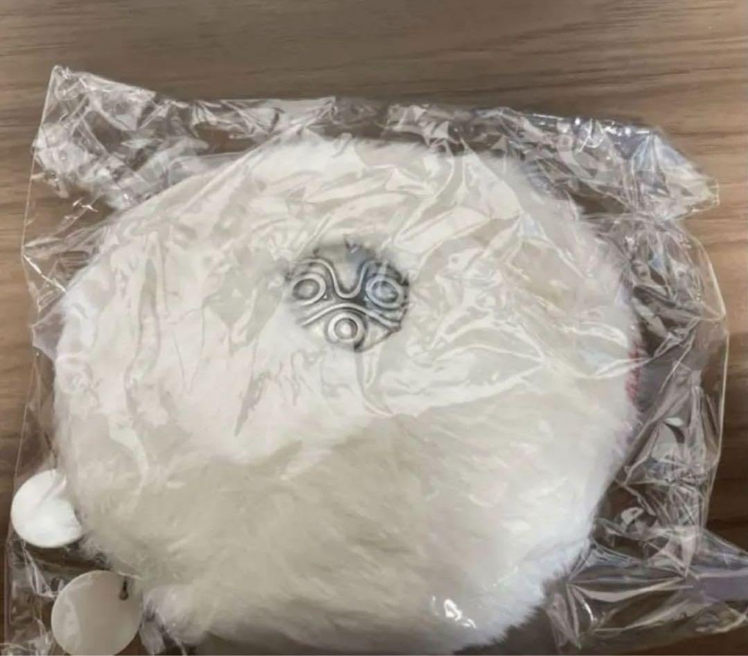 ブケラ2012-◯未開封もののけ姫サンのファーポーチ 25周年限定