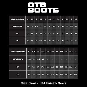 Amazon.com | OTB Boots M-Flex 8 Tactical Boots for Men and Women