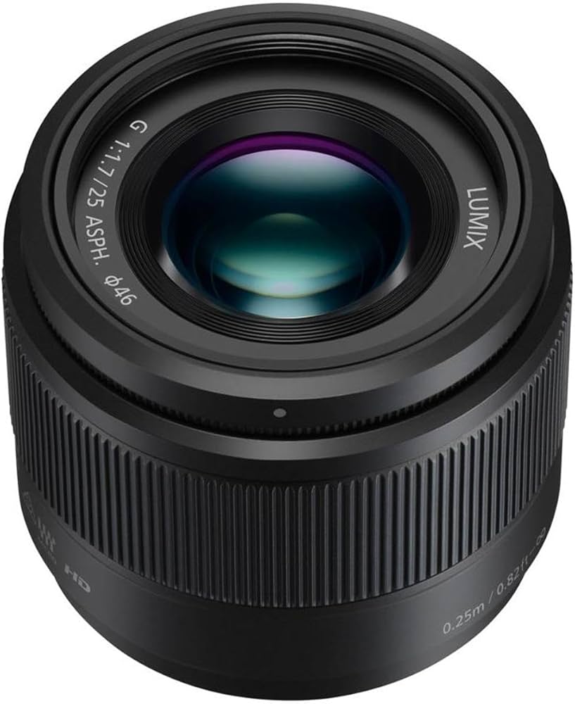 Amazon.com : Panasonic LUMIX G Lens, 25mm, F1.7 ASPH, Mirrorless