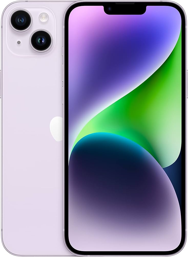 Amazon.com: Apple iPhone 14 Plus, 128GB, Purple for Unlocked