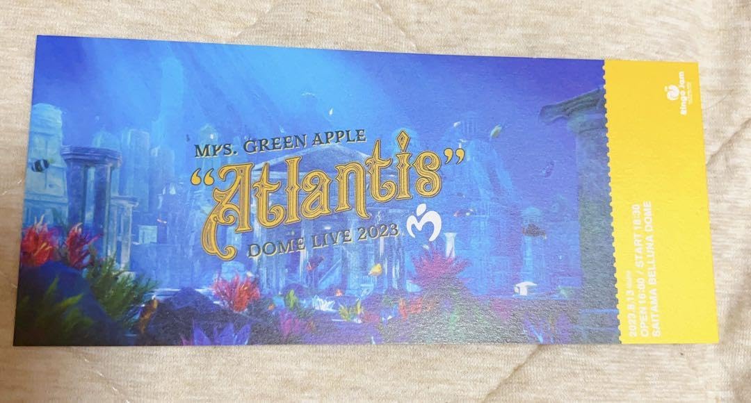 Amazon.co.jp: ミセスグリーンアップル FC会員限定 ピクチャーチケット