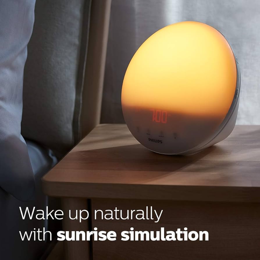 Amazon.com: Philips SmartSleep Wake-up Light, Colored Sunrise and