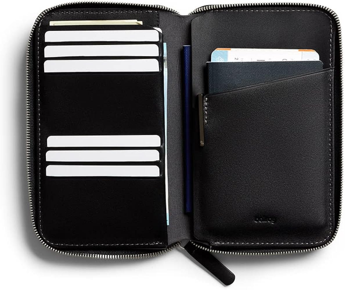 Amazon.com | Bellroy Travel Folio – Second Edition - Black