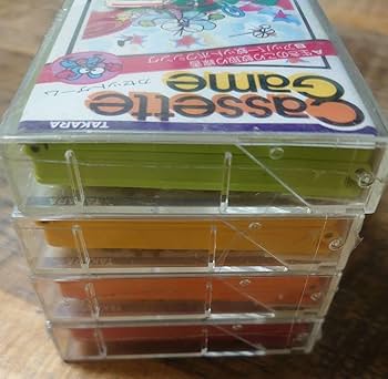 Amazon.co.jp: TAKARA カセットゲーム 4つまとめ売り : おもちゃ