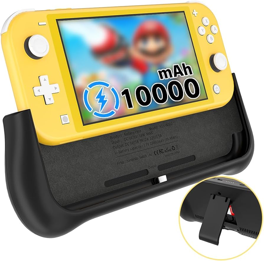 Amazon.com: NEWDERY External Battery Station for Nintendo Switch