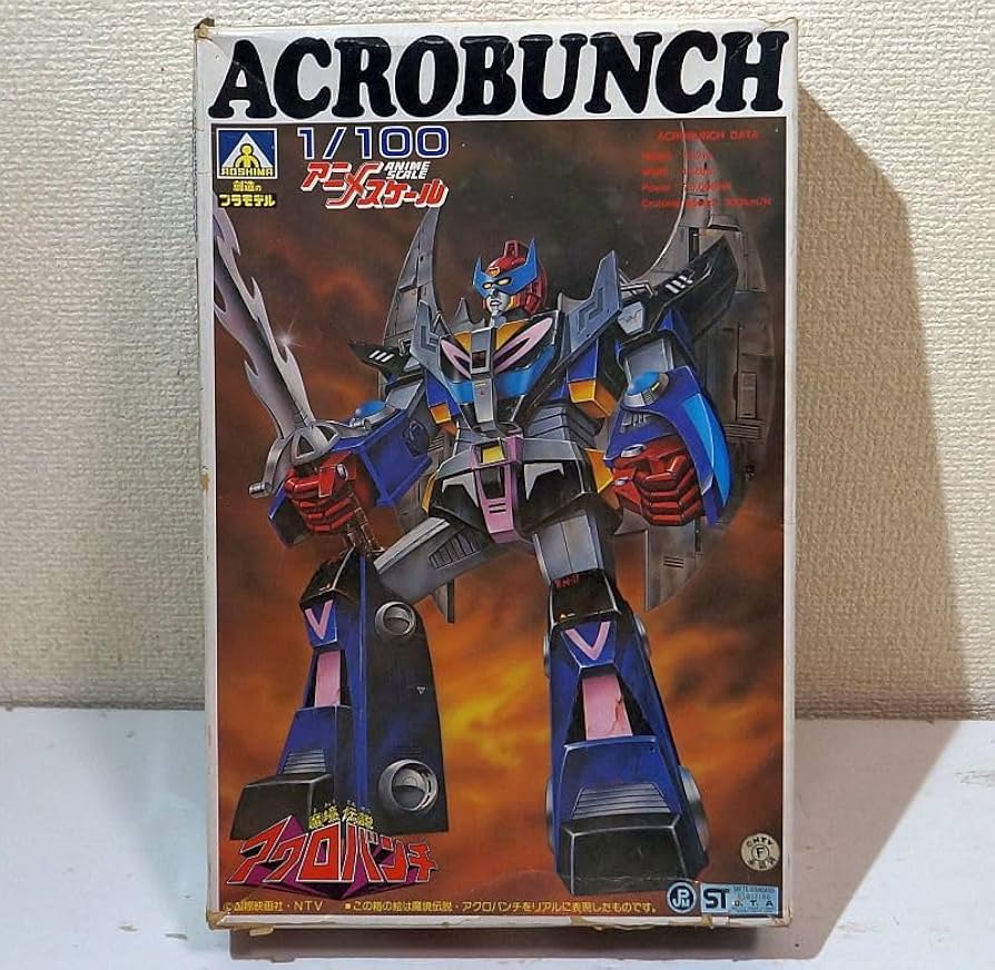 Amazon.co.jp: アオシマ 1/100 アニメスケール 魔境伝説 アクロバンチ