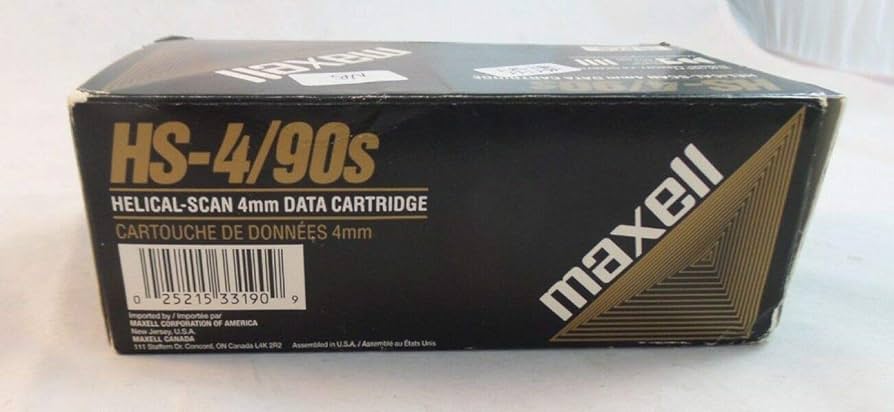 Amazon.com: Maxell 2.0GB 91.5M HS-4/90S 4MM Data Cartridge for