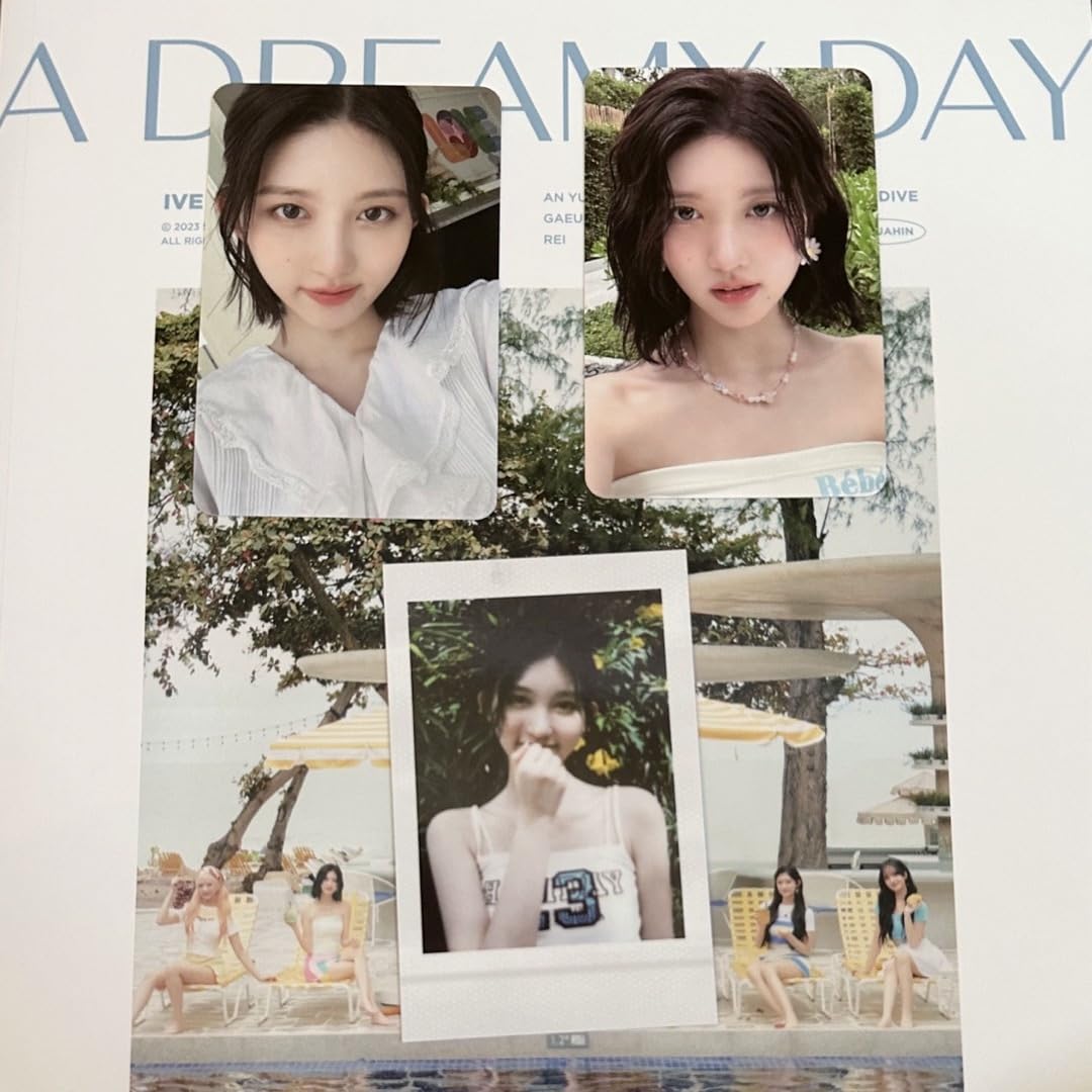 Amazon.co.jp: IVE ガウル フォトブック トレカ ポラロイド チェキ