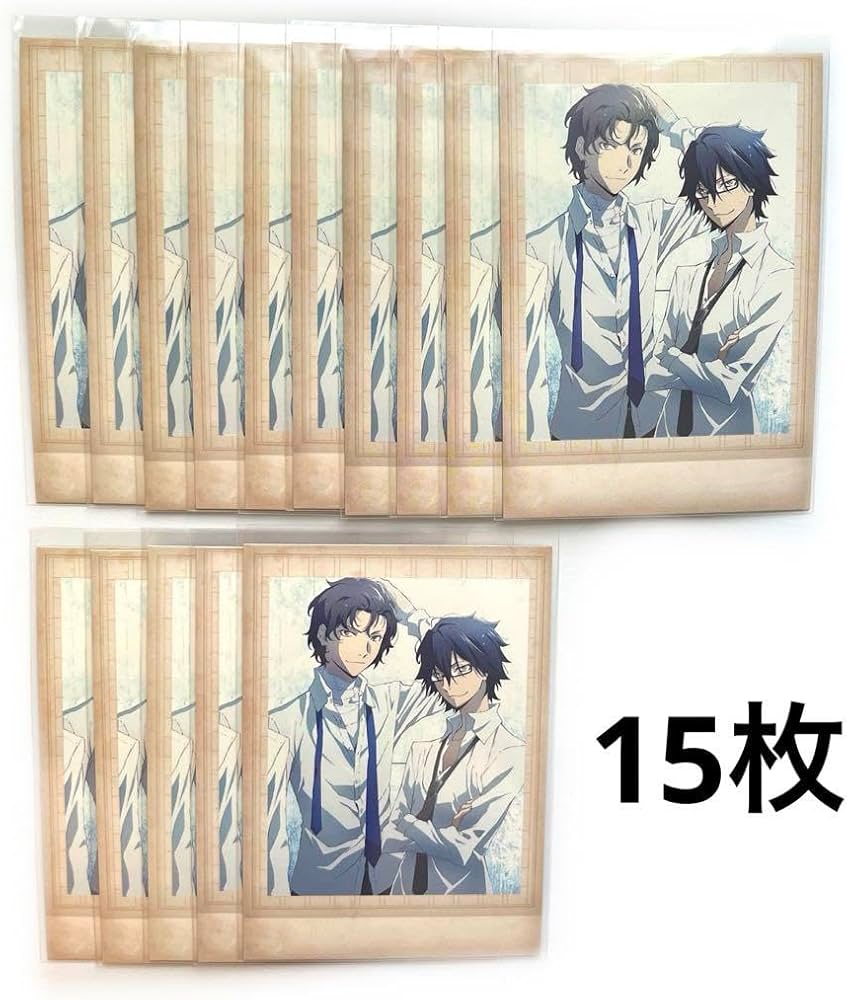 Amazon.co.jp: 文スト ぱしゃこれ 第2弾 太宰治 江戸川乱歩 15枚セット