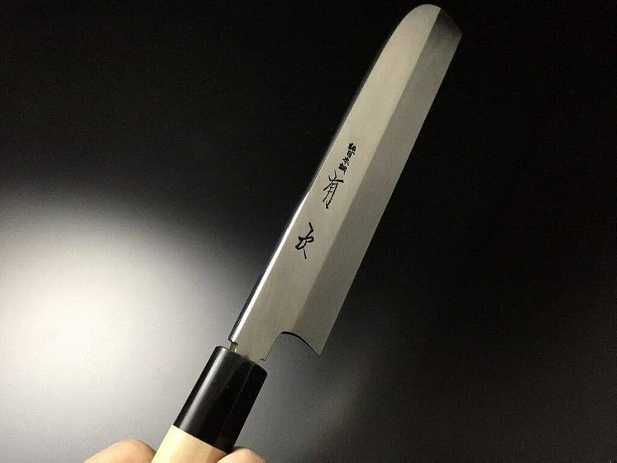 Amazon | 有次 包丁 本焼 鎌薄刃 210 mm 白鋼2 築地 ARITSUGU 柄 名