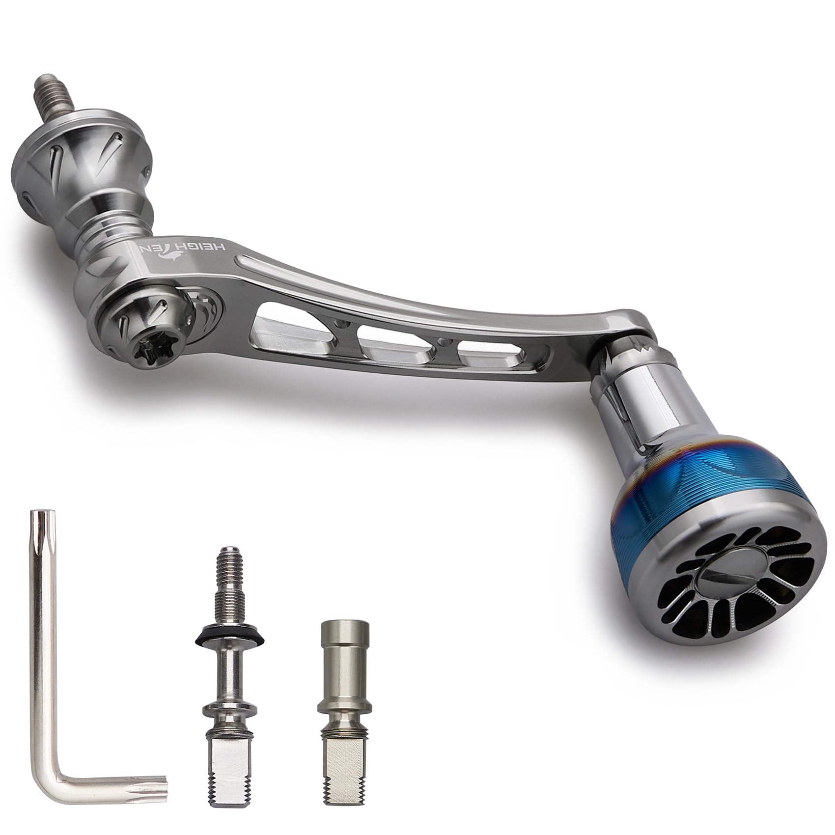 Amazon.co.jp: HEIGHTEN 55-60mm可変 リール ハンドル 新型 24.5mm