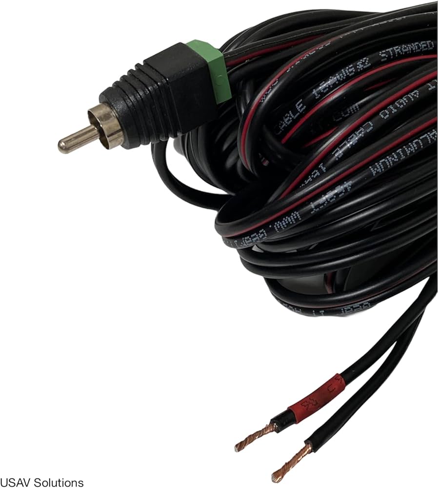 Amazon.co.jp: USAV スピーカーケーブル 5本セット Bose Lifestyle