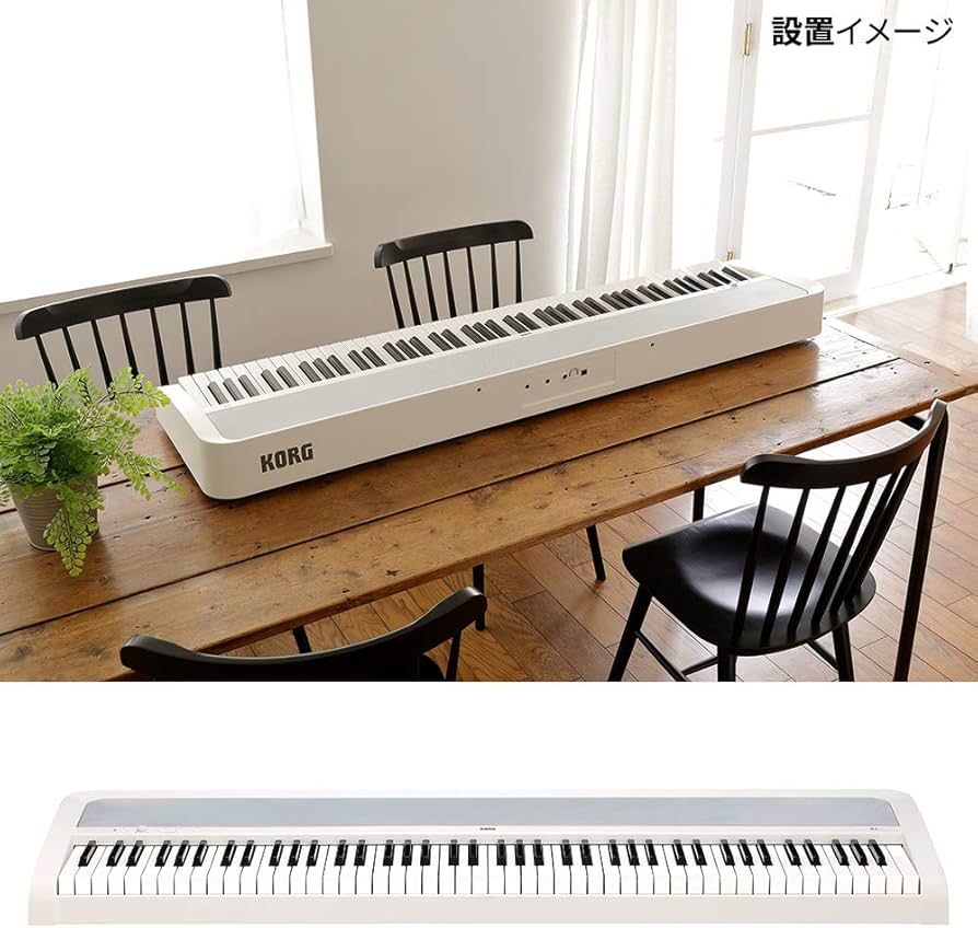 Amazon | KORG(コルグ) 電子ピアノ B2 88鍵盤/初心者/譜面立て付属