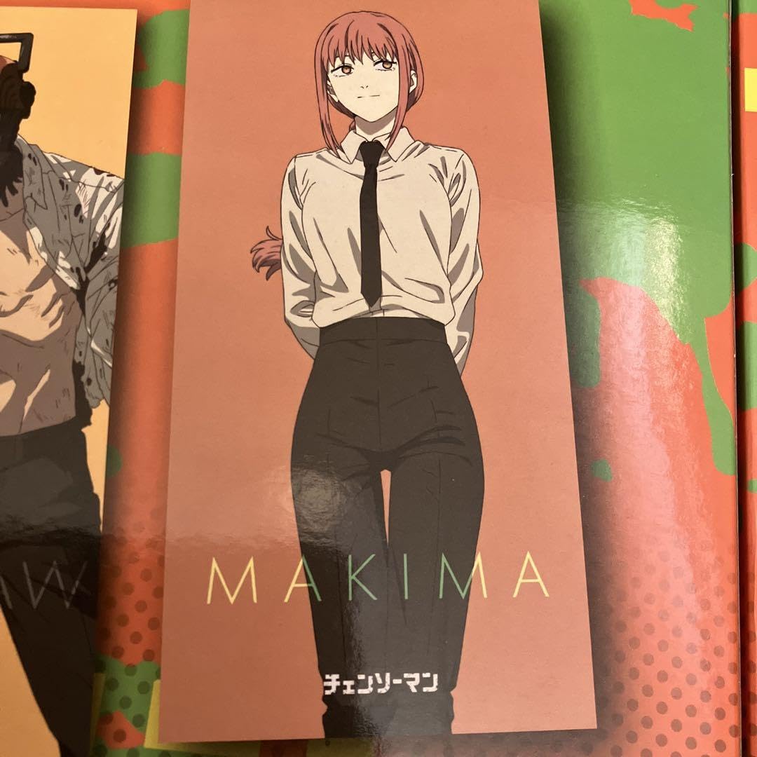 Amazon.co.jp: チェンソーマン プレミアムバスタオル マキマ デンジ