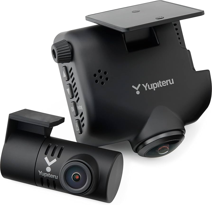 Amazon | ユピテル 全周囲360°＆ リアカメラドライブレコーダー Q-30R