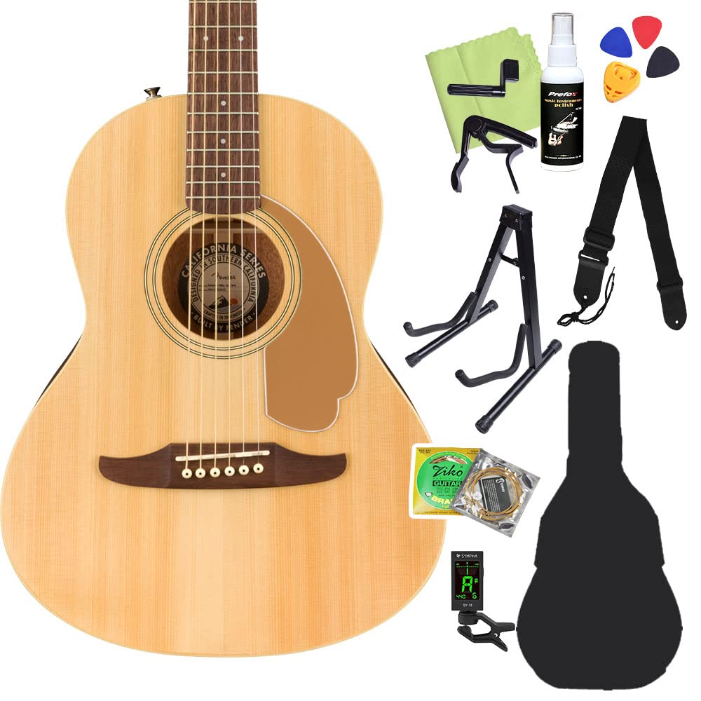 Amazon | Fender Sonoran Mini Natural アコースティックギター初心者