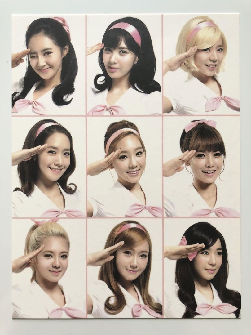 Amazon.co.jp: 少女時代 SNSD テヨン ユナ SM公式 ポストカード 写真