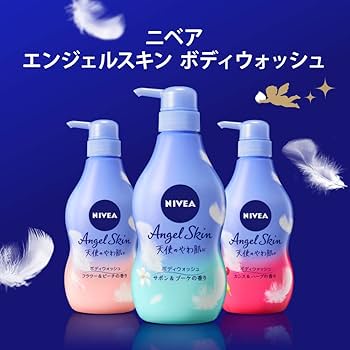 Amazon.co.jp: Nivea Angel Skin Body Wash, Savon & Bouquet Scent