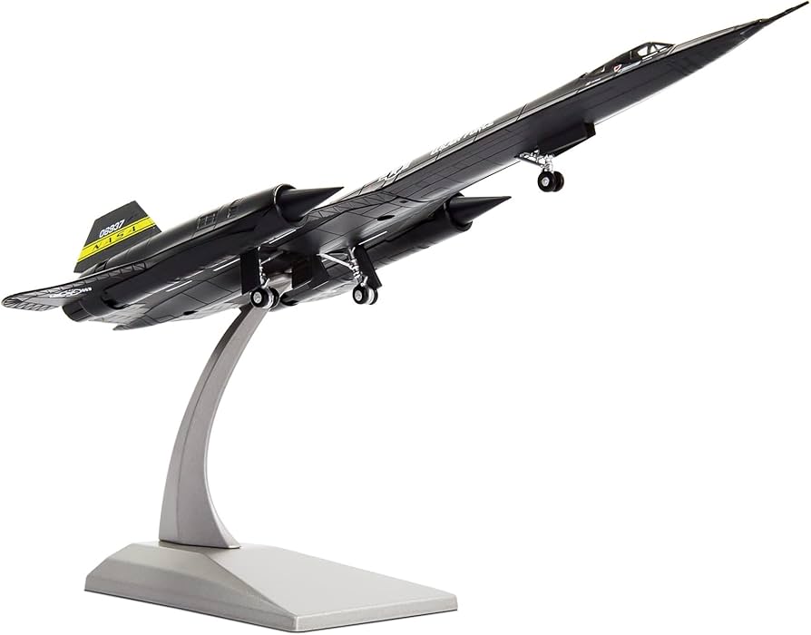 Amazon.com: Lose Fun Park 1：144 SR 71 Blackbird Plane Model