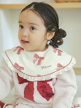 Amazon.co.jp: [ジェラート ピケ] BABYリボン柄スタイ PBGG245645 ユニ