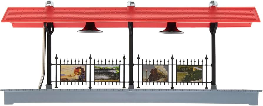 Amazon | ライオネルOゲージモデル鉄道駅プラットフォームアクセサリー