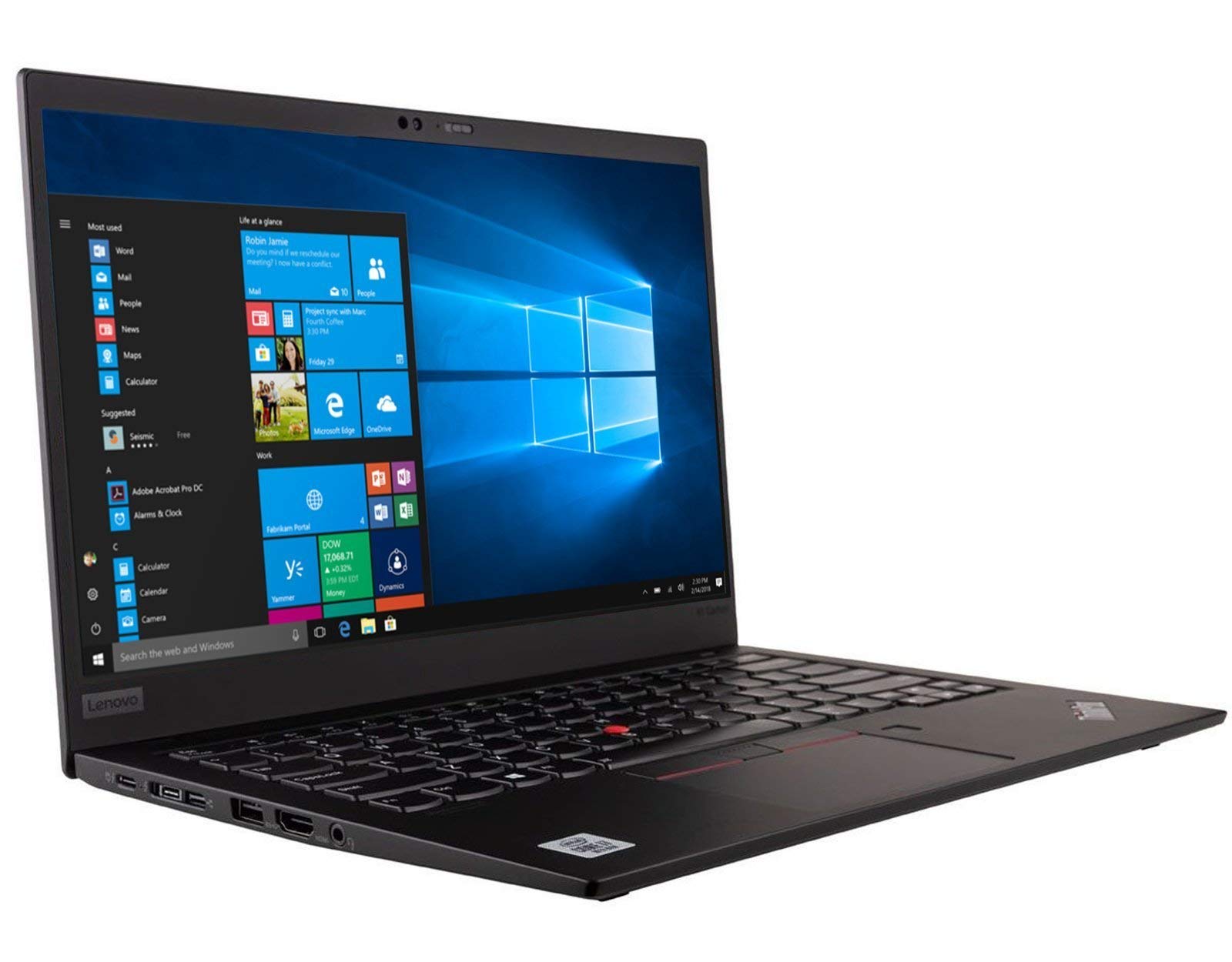 Amazon.com: Lenovo 20KH002RUS ThinkPad X1 Carbon Laptop, 14