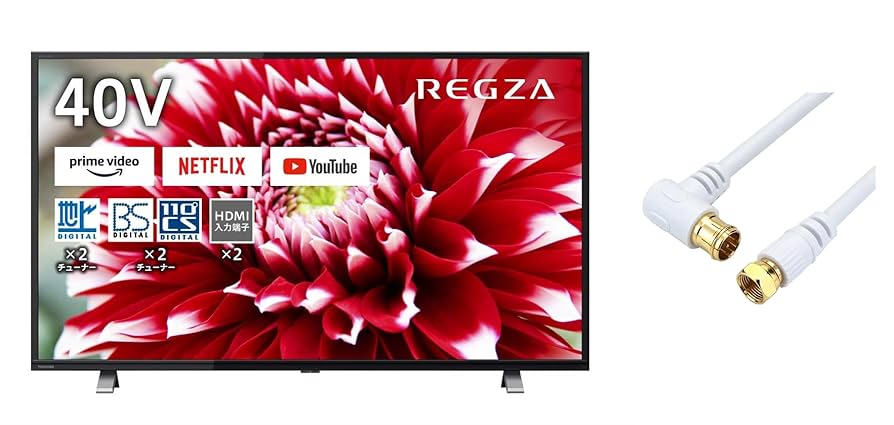 東芝 40V型 液晶テレビ 40G9 REGZA フルハイビジョン 裏番組録画