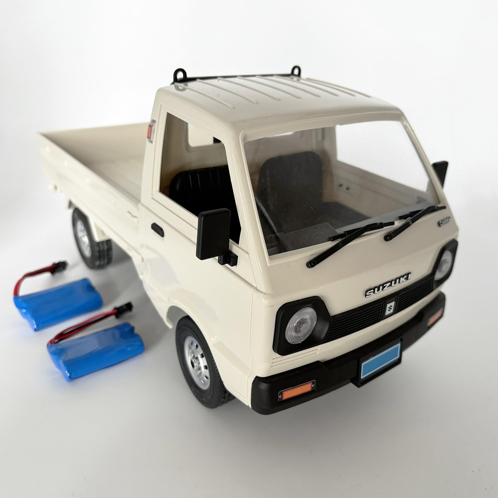 Amazon.com: HLSFWDRIVE WPL D14 RC Kei Truck 4x4 Suzuki RC Car 1/10