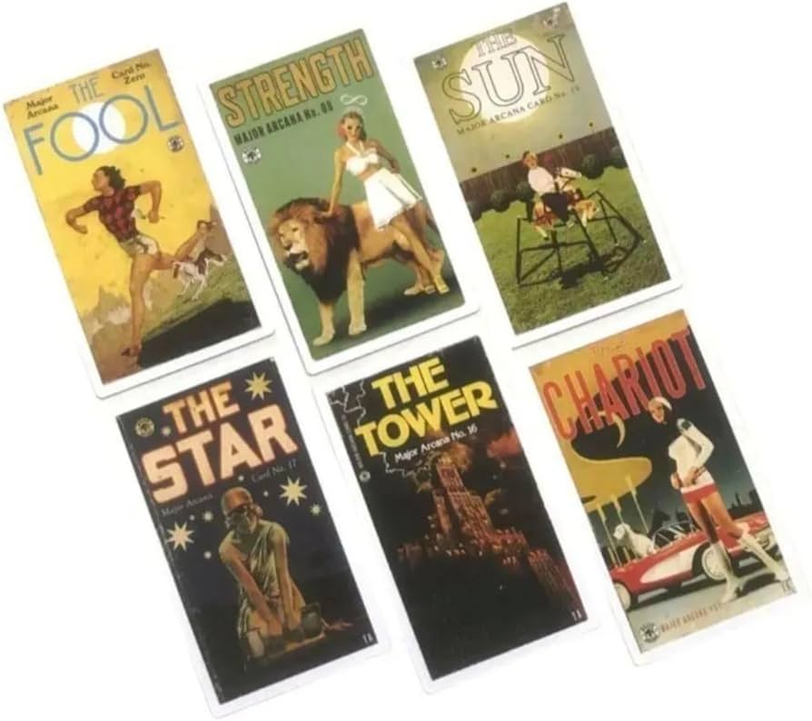 Amazon.co.jp: THE PULP TAROT レトロなポップアートタロットカード