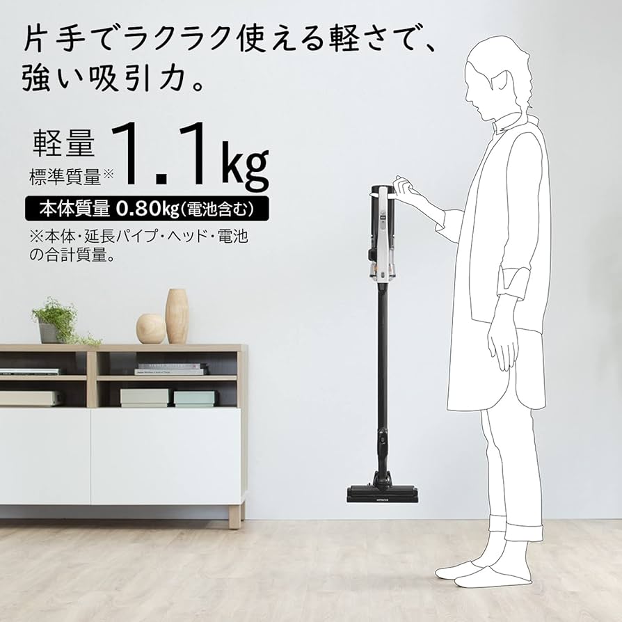 Amazon | 【Amazon.co.jp限定】 日立 掃除機 ラクかるスティック