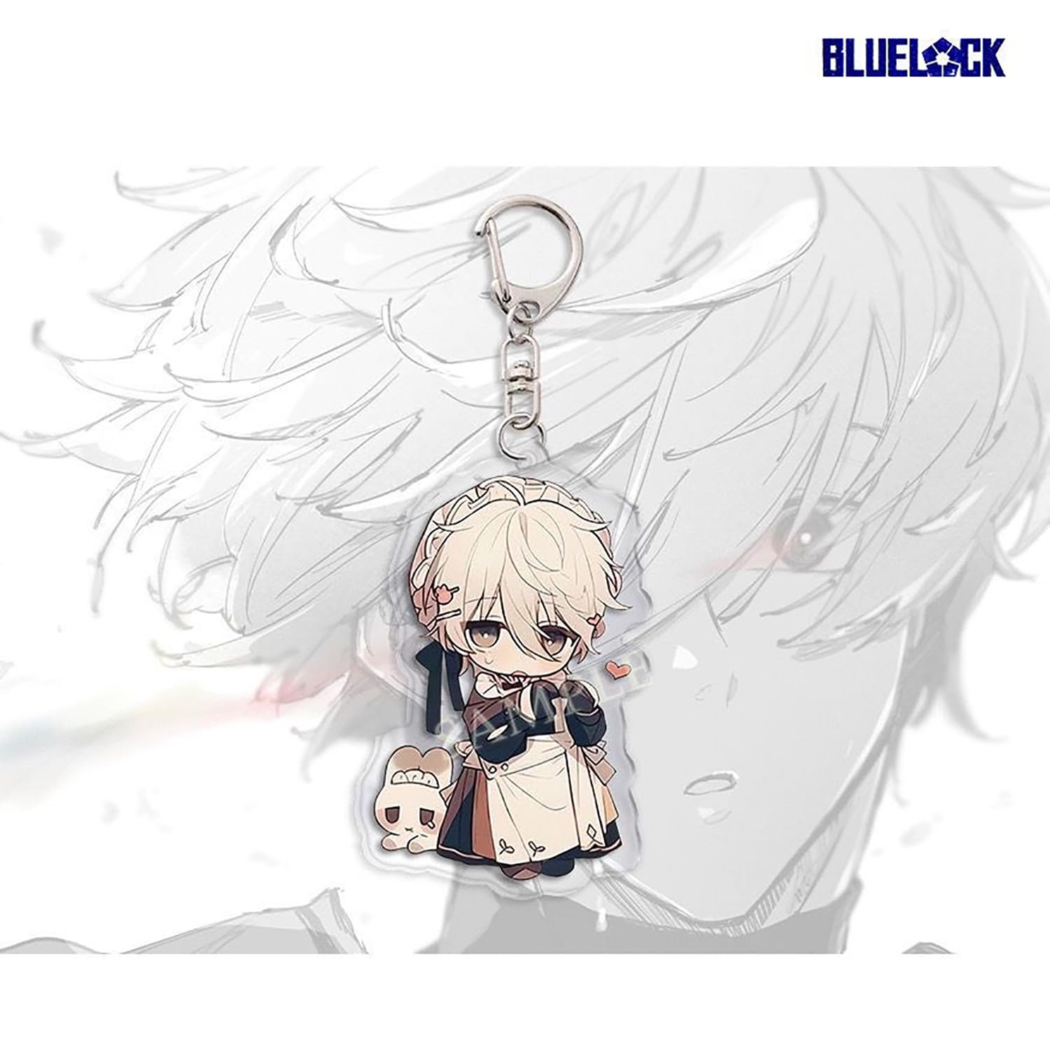 Amazon.co.jp: ブルーロック キーホルダー 凪誠士郎 御影玲王 メイド服