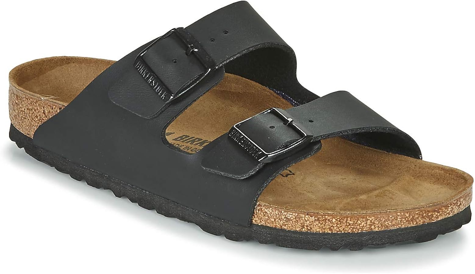 Amazon.com | Birkenstock Unisex Arizona Black Sandals - 37 EU