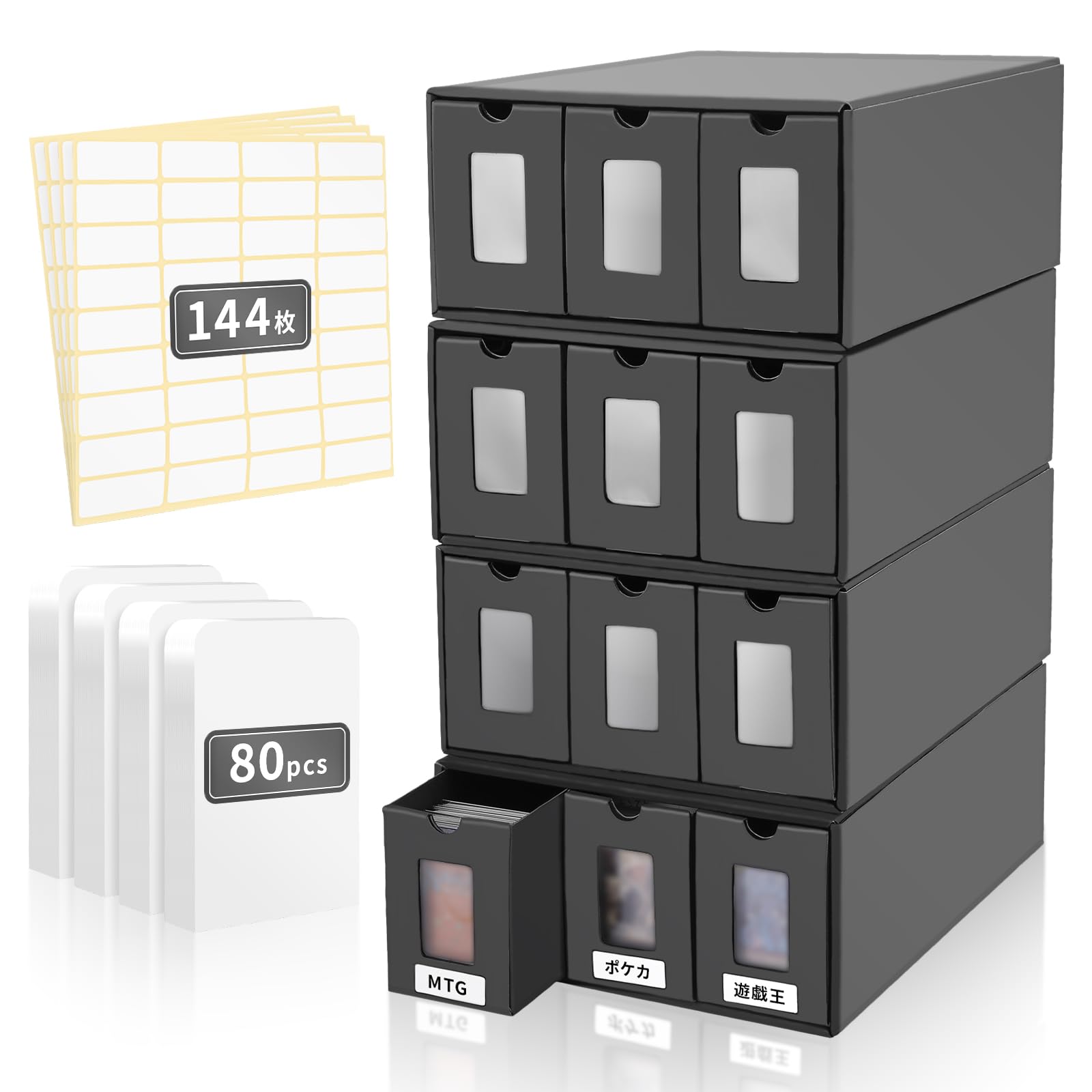 Amazon.co.jp: おもちゃの神様 3列ディスプレイ ストレージボックス