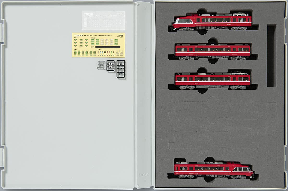 Amazon | TOMIX Nゲージ 名鉄7000系パノラマカー 第47編成 白帯車