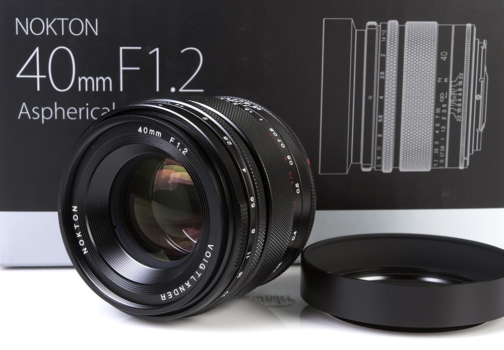 Amazon.com : Voigtlander RF 40mm F1.2 Nokton Aspherical Lens