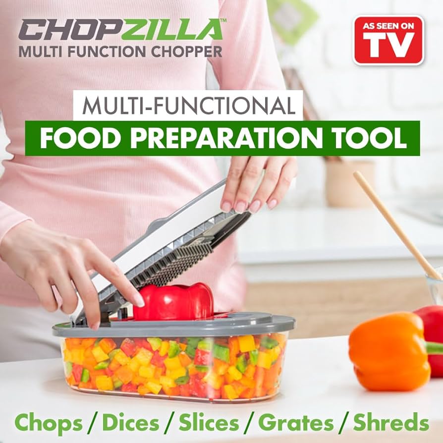 Amazon.com: CHOPZILLA Vegetable Chopper and Mandoline Slicer for