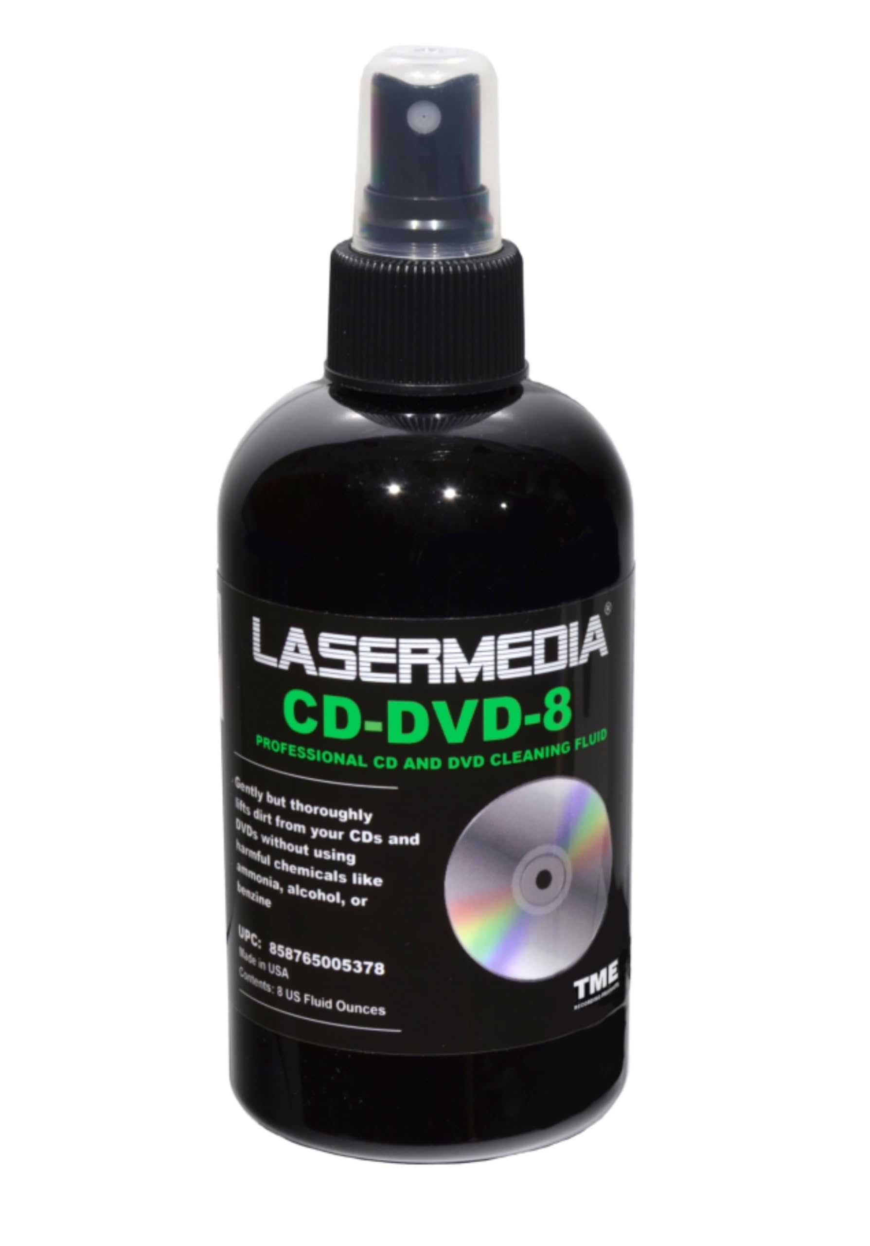 Amazon.com: CD DVD Cleaning Solution Fluid (Not a Scratch Remover