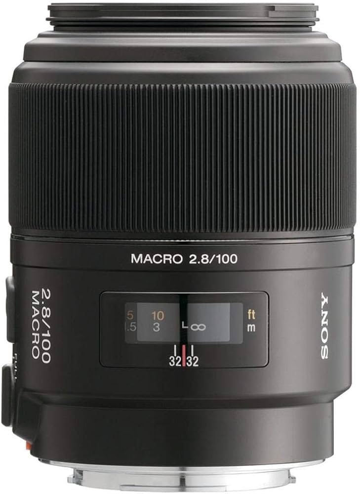 Amazon.com : Sony 100mm f/2.8 Macro Lens for Sony Alpha Digital