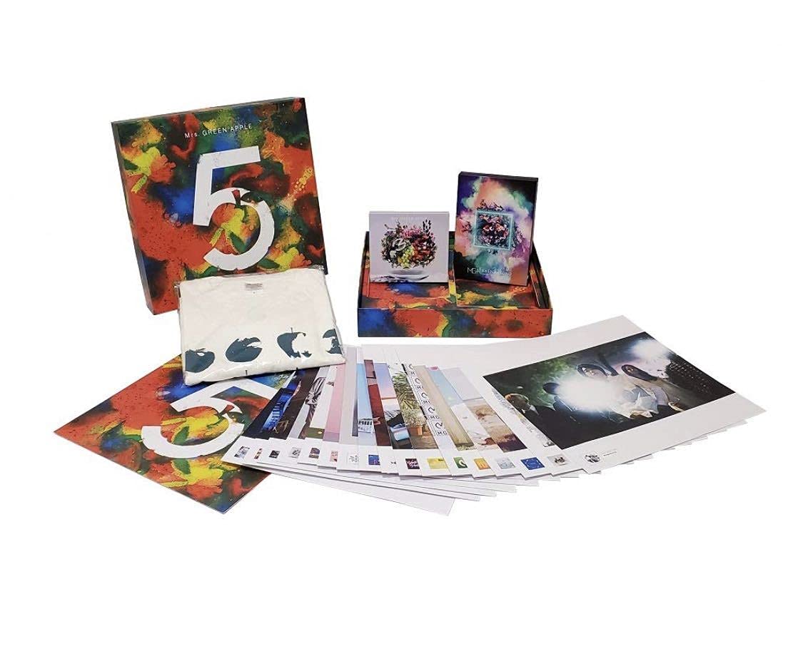Amazon.co.jp: 未開封Mrs.GREEN APPLE [5 COMPLETE BOX(完全生産限定