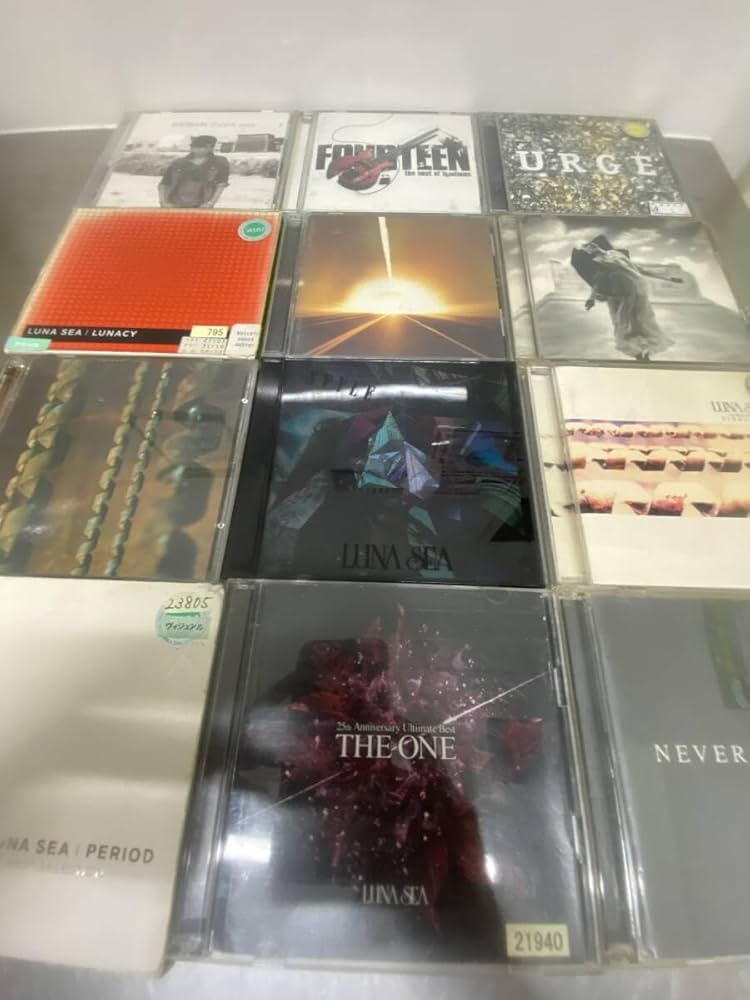 Amazon.co.jp: LUNA SEA ベストアルバム +ライブ盤 2CD+アルバム CD+J