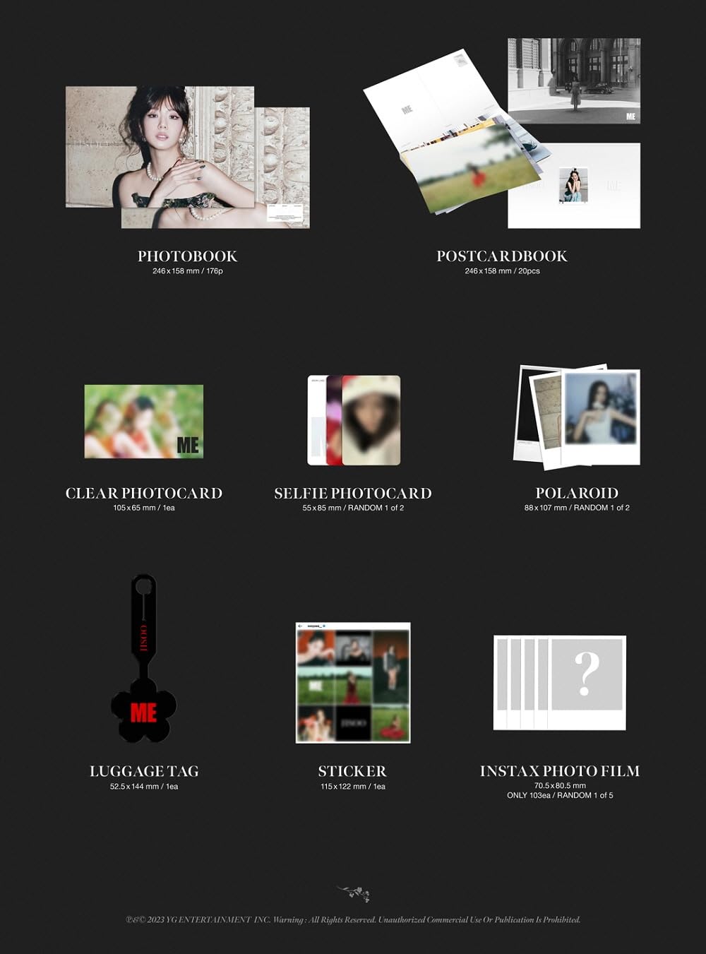 Amazon.co.jp: ジス ブラックピンク JISOO BLACKPINK - ME Photobook