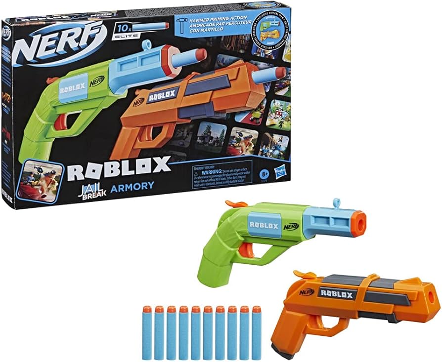 Amazon.co.jp: Nerf Roblox 脱獄:アーモリー、ハンマーアクション