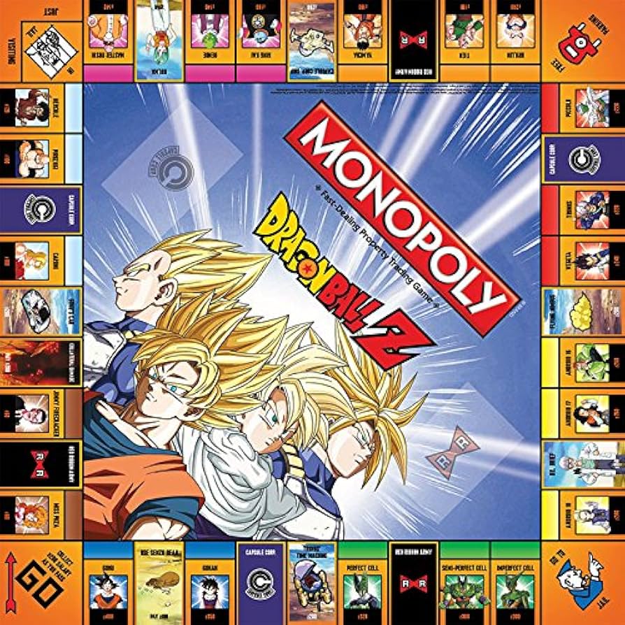 Amazon.com: MONOPOLY Dragon Ball Z Board Game | Recruit Legendary