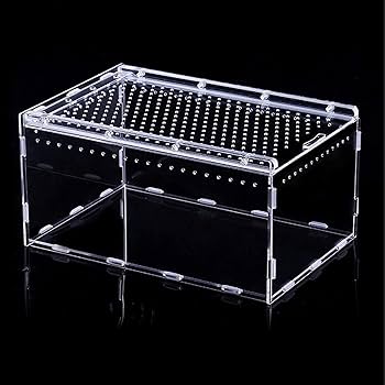 Amazon | SAYPANLAR 爬虫類 ケージ 30 × 20 × 15 CMレプタイルボックス