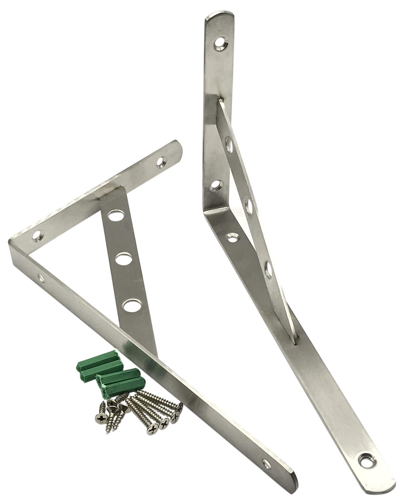 Amazon | Active Island 棚受け 金具 l字型 ステンレス アングル