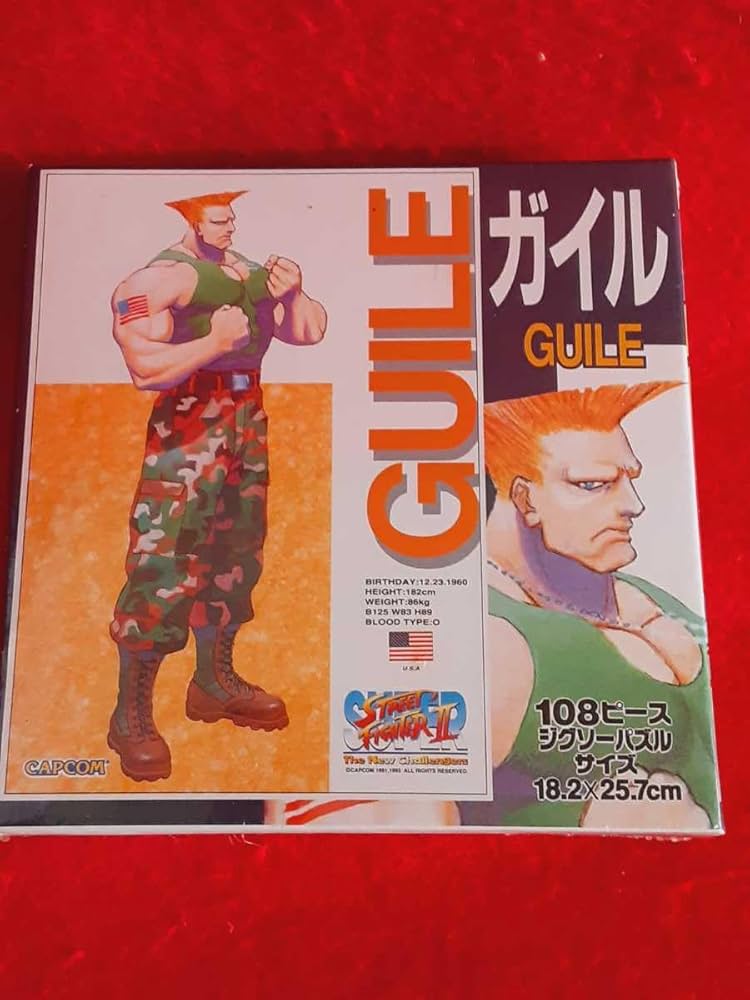 Amazon.co.jp: Street Fighter II Jigsaw Puzzle 108 Piece Guile II
