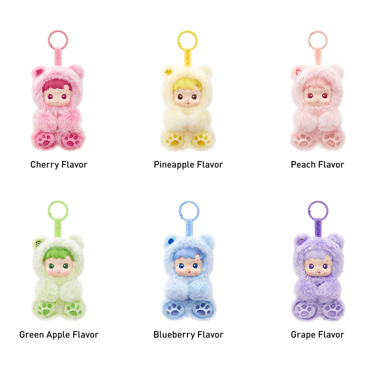 Amazon | POP MART HACIPUPU Gummy Bear シリーズ ぬいぐるみ